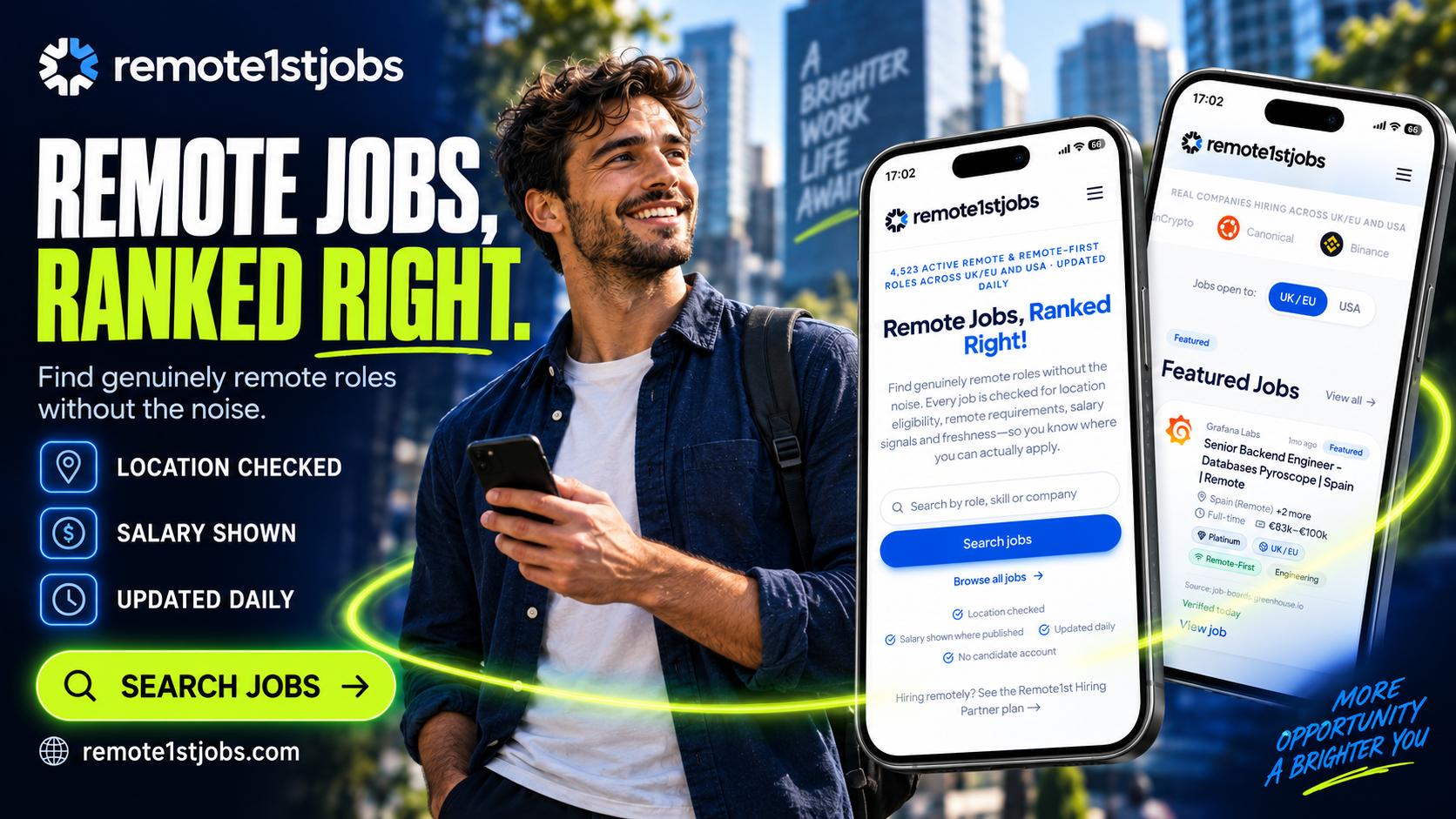 Remote1stJobs website