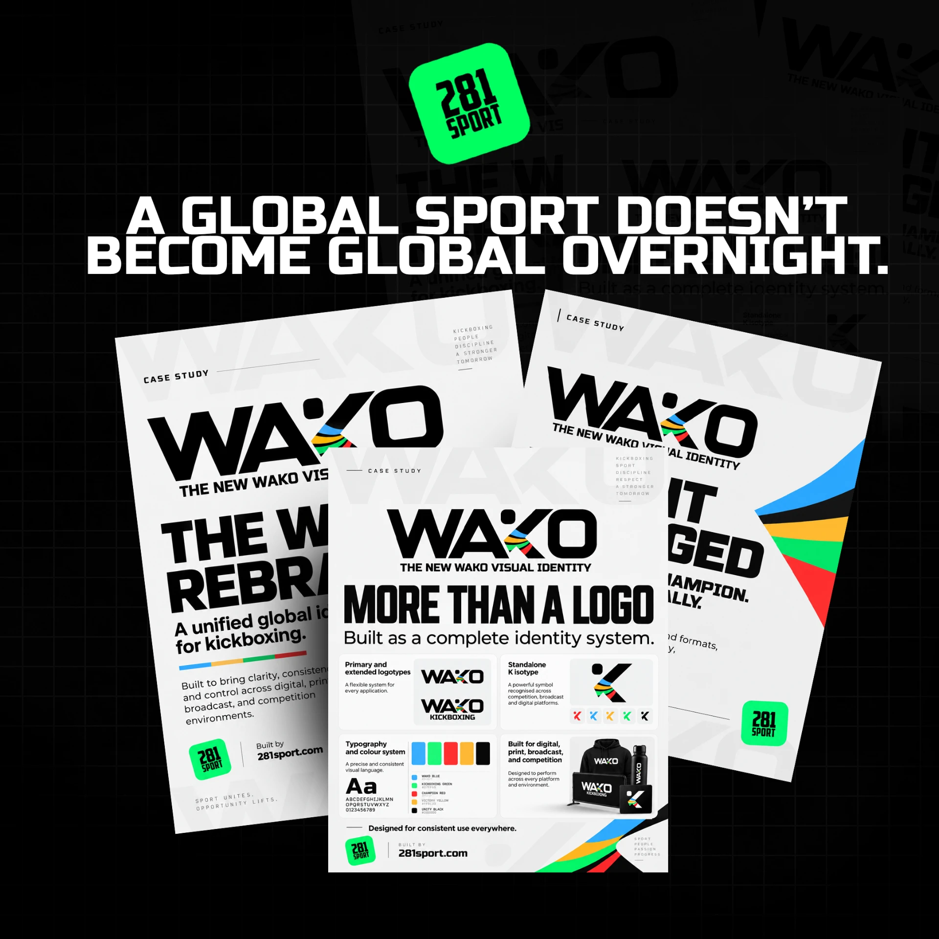 WAKO rebrand case study — the new WAKO visual identity