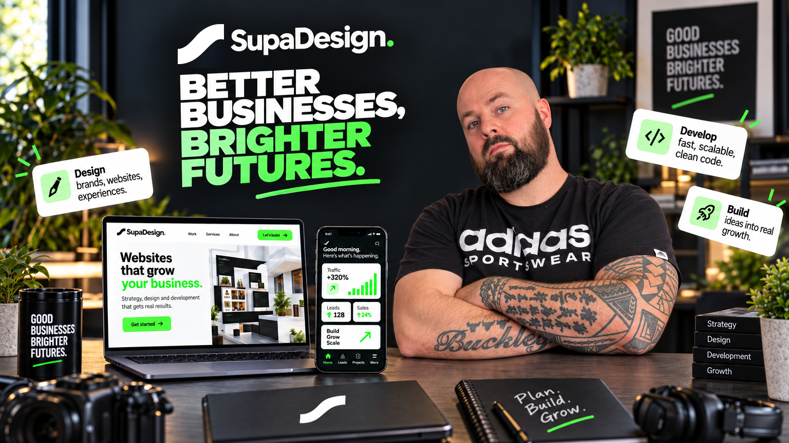 SupaDesign — websites, apps and automation for growing businesses