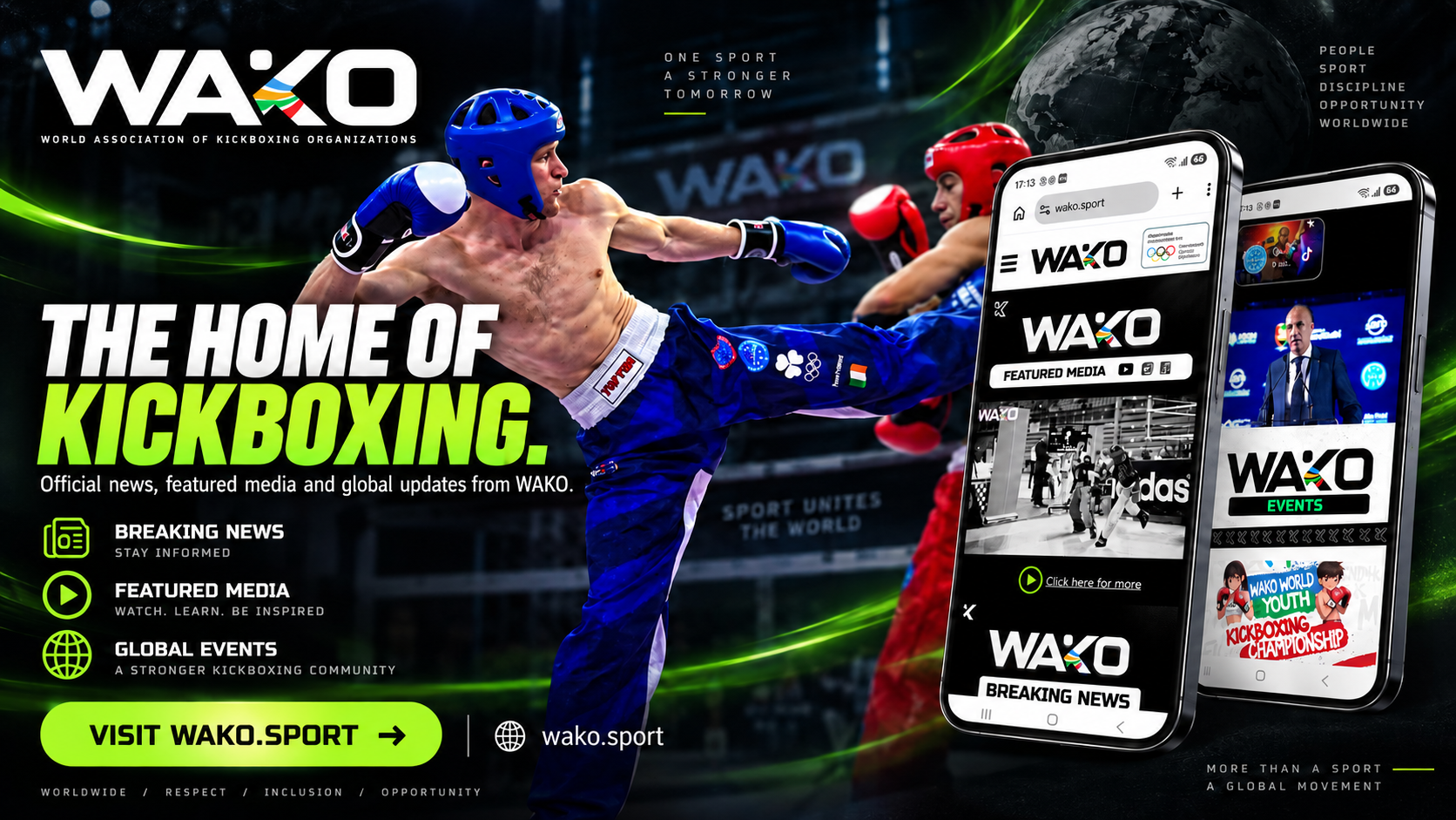 WAKO.sport website