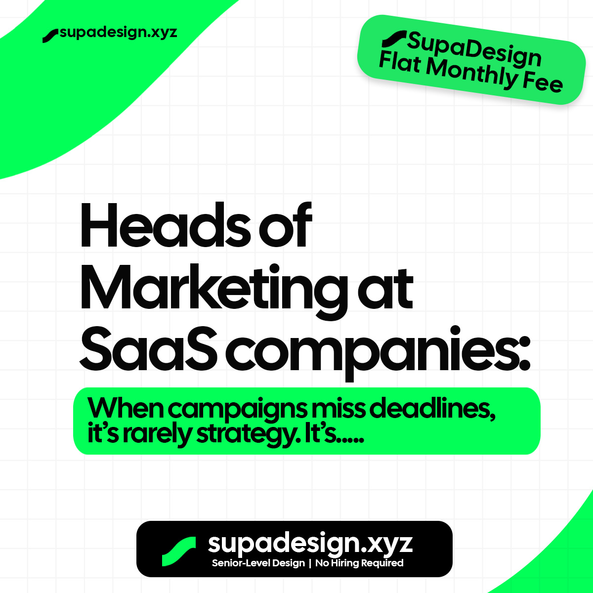 SaaS Marketing — Quote graphic