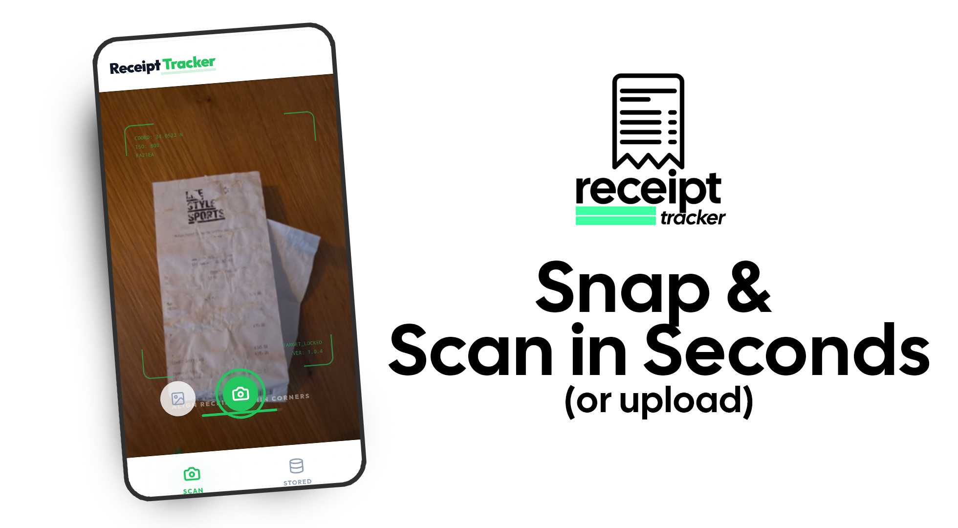 Receipt Tracker — Mobile app